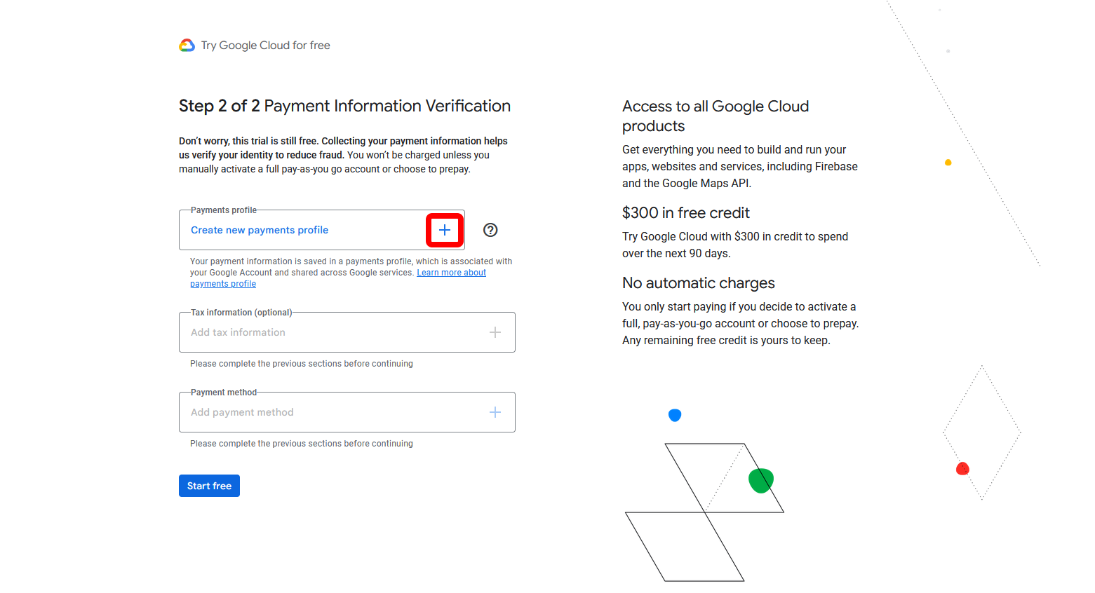 Configure Payment Profile